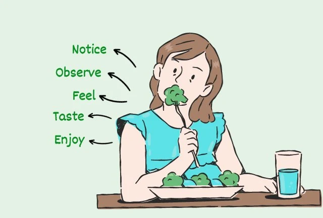 manage food cravings mindfully