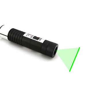 100mW green line laser module