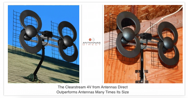 Long range attic antenna Clearstream 4v