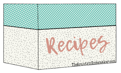 Country Homemaker Recipe Box