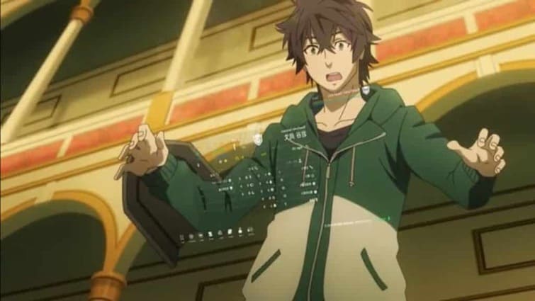 Ele levantou o bastão e agora é considerado um deus #anime #animes