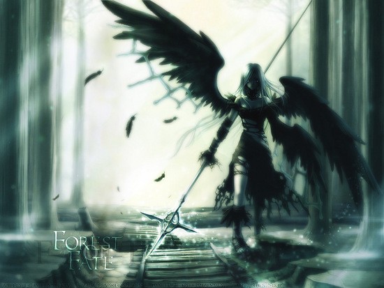 Dark Anime Wallpaper Widescreen. Angel - Dark Angel: Never Cry