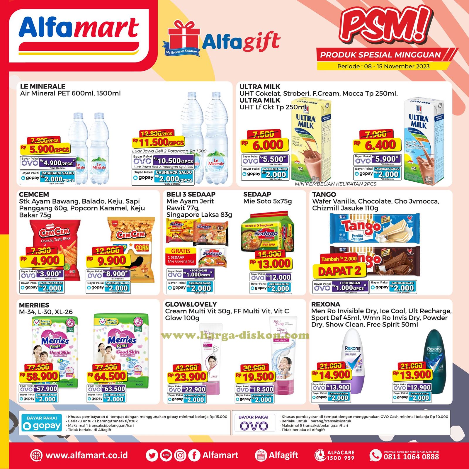 Promo ALFAMART Produk Spesial Mingguan 8 - 14 November 2023