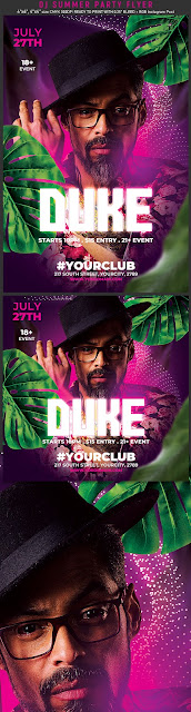  Summer Dj Flyer Template