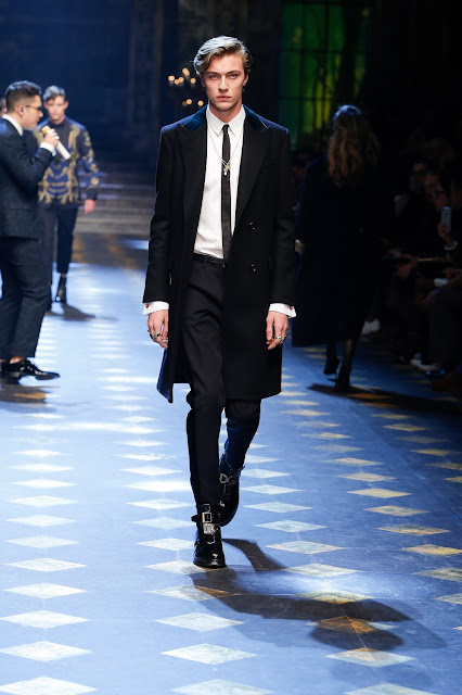 Lucky Blue Smith Dolce & Gabbana Fall Winter