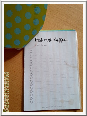 Todo, Erst mal Kaffee, Gästegeschenk