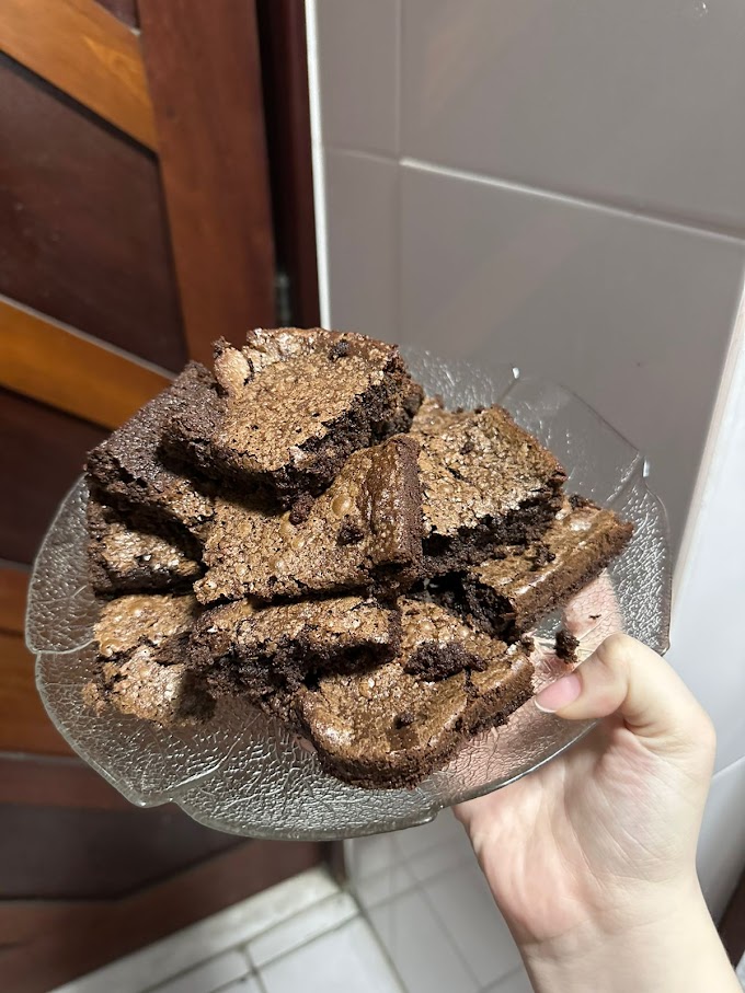 Receita clássica de brownie da Gabi para você experimentar