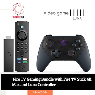 Fire TV Gaming Bundle with Fire TV Stick 4K Max and Luna Controller - techipii