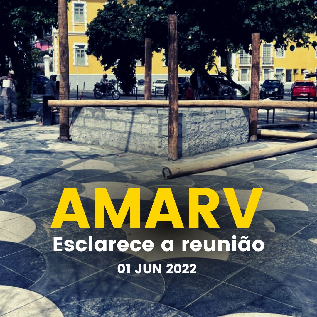 Amarv esclarece reunião com a FMLF sobre quiosque do Largo de Santana