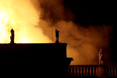 incendio fogo museu nacional