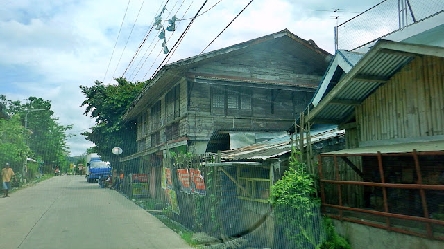beautiful big old wooden houses of Tabango, Leyte