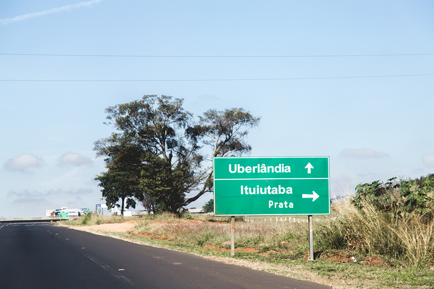 placa de Uberlândia