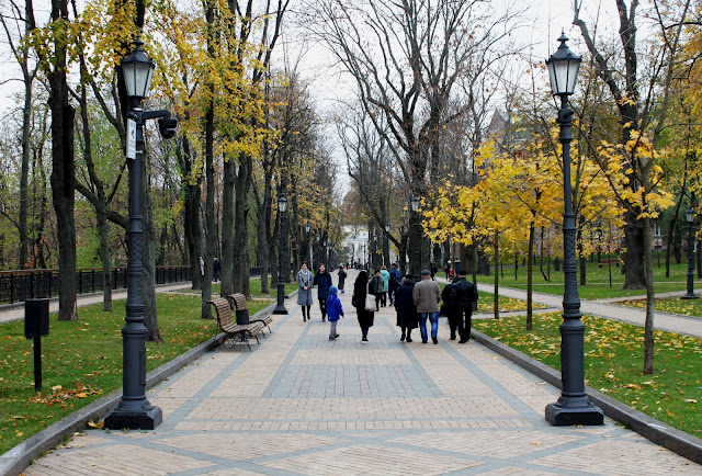 Осень на Владимирской горке