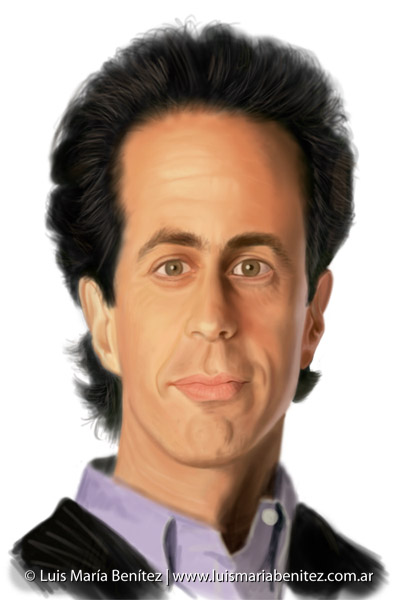 Jerry Seinfeld illustration / Ilustración © Luis María Benítez