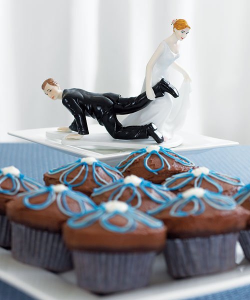 Bride On Wedding Cakes