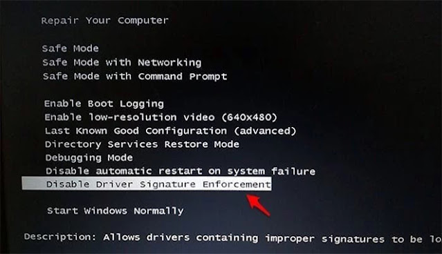 Cara Disable Driver Signature Windows 7  8 10 11 #1