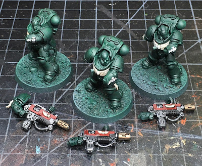 Dark Angels Eradicators WIP