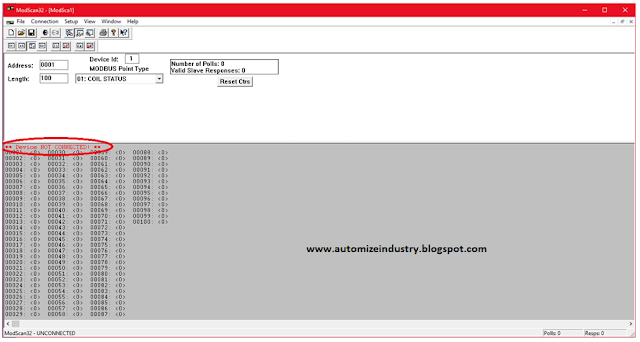 communication-fail-status-in-modscan, how-to-determine-if-communication-is-happening-or-not-in-modscan