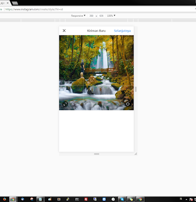 Cara Upload Foto Ke Instagram Melaui Komputer Atau Laptop Terbaru 2017