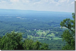 Warren County VA from the Skyline Drive