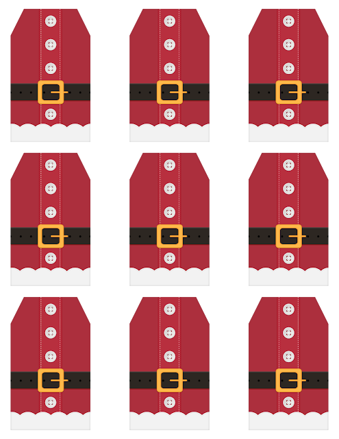 Santa suit.