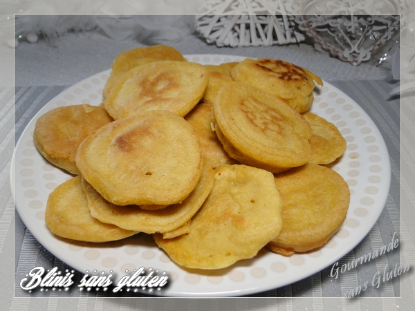 Recettes de blinis sans gluten