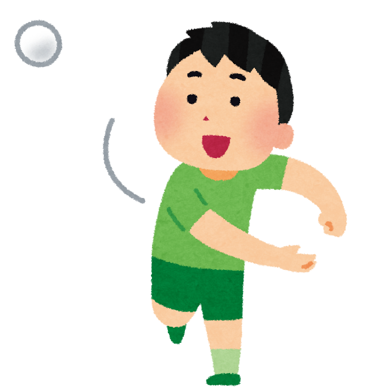 ボールを投げる男の子のイラスト かわいいフリー素材集 いらすとや