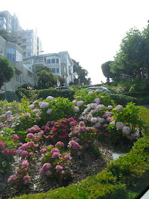 La Lombard street San Francisco
