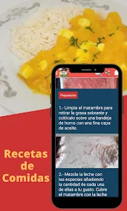 Recetas Mexicana, espanola, peruana, ecuador, colombia, venezuela