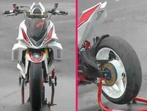 extreme motorcycles Modifikasi  Style Robot  Jupiter  MX 135LC