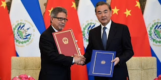 El Salvador rompe relaciones con Taiwán para establecerlas con China