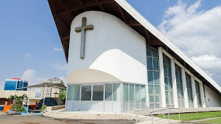 The church is a modern church