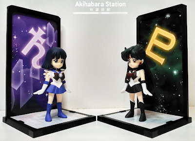 Figuras: Reseña de los Tamashii Buddies "Sailor Saturno" y "Saillor Plutón" de Tamashii Nations.