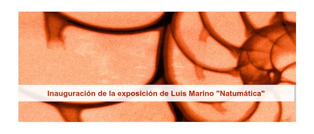  Inauguración de la exposición de Luis Marino "Natumática".