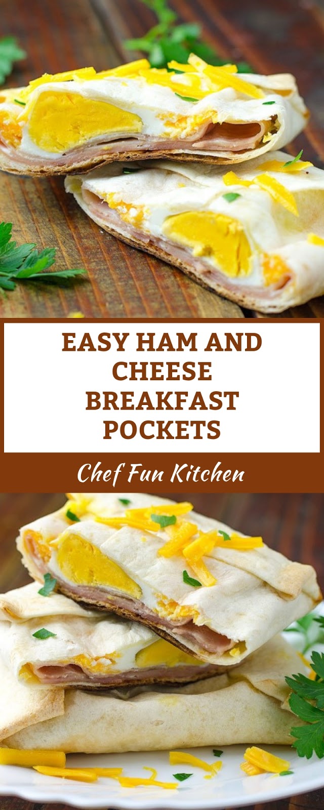 EASY HAM AND CHEESE BREAKFAST POCKETS