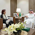 سفيرة جُمْهُوريَّة العراق في الرياض تلتقي وزير التجارة السعوديّ