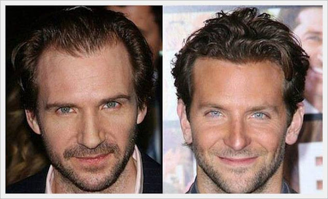 Ralph Fiennes and Bradley Cooper