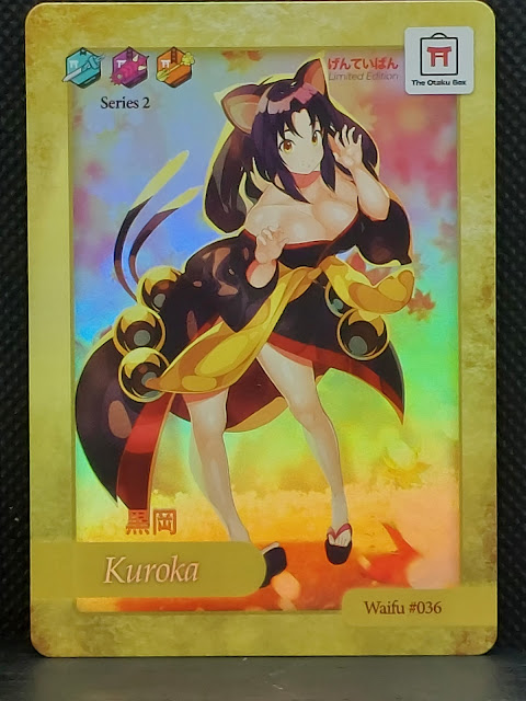 High School DxD Kuroka Waifu Card