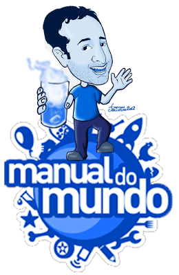 Caricatura do apresentador Manual do Mundo Ibere feita pelo Caricaturista Emerson Caricatura ilustrador e Caricaturista