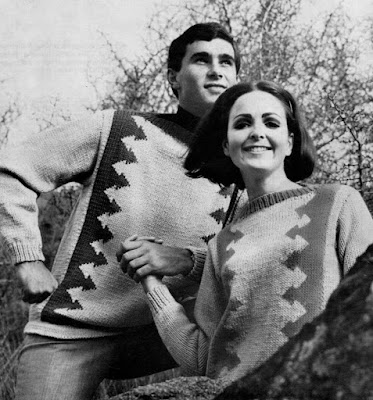 The Vintage Pattern Files: Free 1960s Knitting Pattern - Patons Book No.752 - Knits for Two Booklet