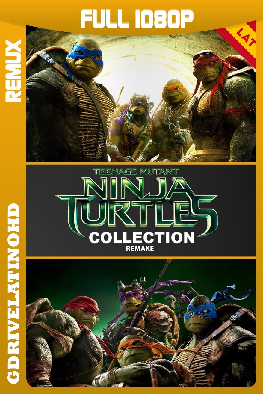 Tortugas Ninja – Colección (2014-2016) BDRemux 1080p Latino-Inglés