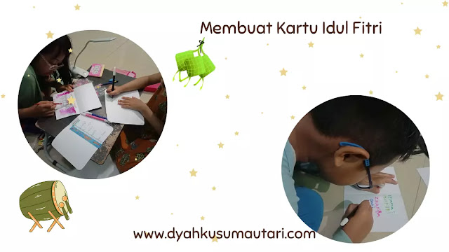 Membuat Kartu Ucapan Idul Fitri