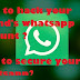 #Omg! How To Hack Your Friend's Whatsapp Account? & How To Secure Your Whatsapp?