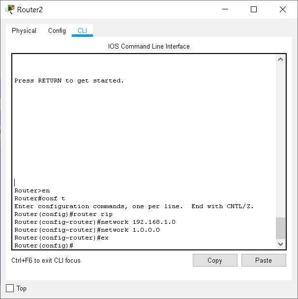 Konfigurasi Routing RIP di Cisco Packet Tracer