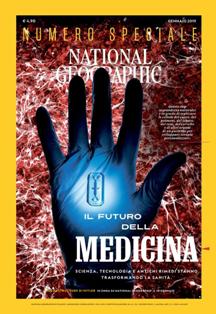 National Geographic Italia 43-01 - Gennaio 2019 | ISSN 1128-5613 | TRUE PDF | Mensile | Viaggi | Ambiente
La più importante rivista di viaggi e avventure che descrive ogni mese, da angolature sempre inedite, le meraviglie del mondo in cui viviamo.
L'edizione italiana del più prestigioso mensile dedicato alle meraviglie del pianeta in cui viviamo: la natura, le scoperte, l'avventura, i popoli lontani. Un anno di reportage affascinanti e di immagini di bellezza ineguagliabile.
Il prestigio e l’autorevolezza di National Geographic sono il risultato di una combinazione unica: immagini originali ed esclusive, frutto del lavoro dei migliori fotografi del mondo.
Taglio monografico, con la presenza di cinque o sei reportage molto approfonditi.
Stile giornalistico accurato e avvincente, che rende con parole semplici complessi contenuti scientifici.