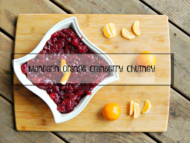 Mandarin Orange Cranberry Chutney