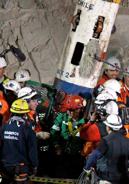 Miner Rescued from San Jose Mine