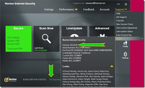 Norton Internet Security 2013 20.4.0.40 pic