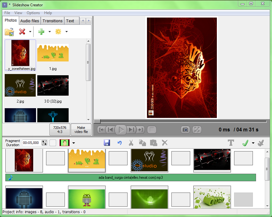 membuat video dari foto