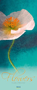 Flowers - Claudia Drossert 207419 2019: Schmaler Wandkalender. Foto-Kunstkalender mit Blumen-Blüten auf schönem Hintergrund. Hochformat. Edles Foliendeckblatt.